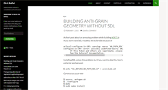 Desktop Screenshot of dirkraffel.com